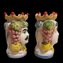 Carica l'immagine nel visualizzatore di Gallery, COPPIA TESTE DI MORO I SICILIANI