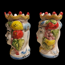 Carica l'immagine nel visualizzatore di Gallery, COPPIA TESTE DI MORO I SICILIANI