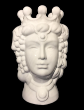Carica l'immagine nel visualizzatore di Gallery, TESTA DI MORO donna Bianco lucido